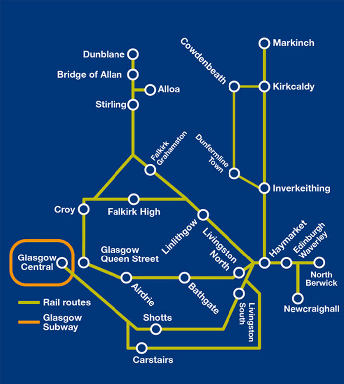 View Edinburgh Waverley Station Map Pictures